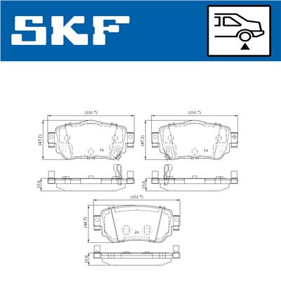 SKF VKBP 90109 A EAN: 7316581296828.