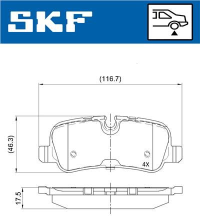 SKF VKBP 90257 EAN: 7316581296576.