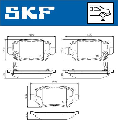 SKF VKBP 90338 A EAN: 7316581297344.