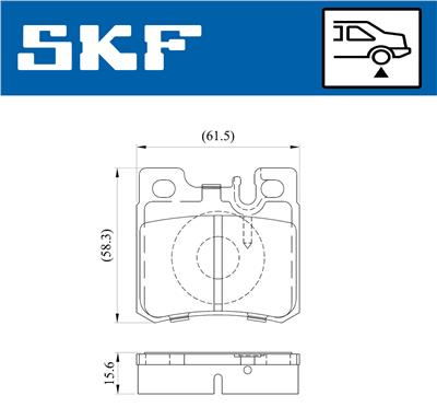SKF VKBP 90373 EAN: 7316581300587.