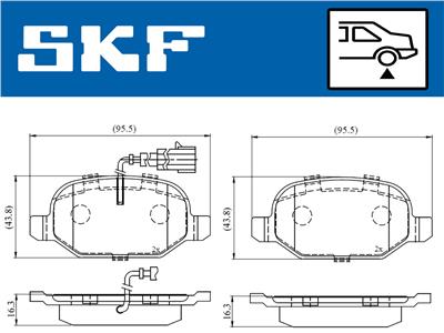 SKF VKBP 90398 E EAN: 7316581300730.