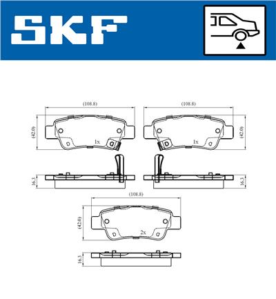 SKF VKBP 90439 A EAN: 7316581300471.