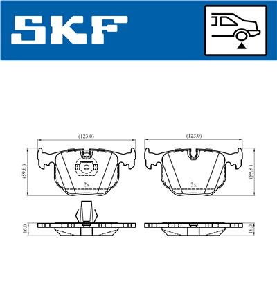 SKF VKBP 90625 EAN: 7316581302055.