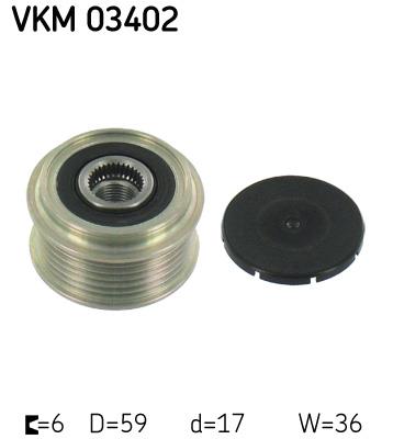 SKF VKM 03402 Číslo výrobce: F-233608.01. EAN: 7316576020513.