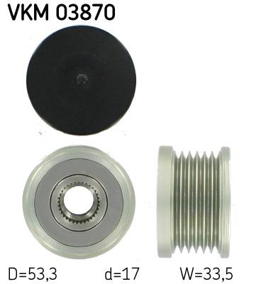 SKF VKM 03870 Číslo výrobce: F-236566.XX. EAN: 7316574759408.