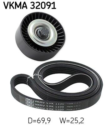 SKF VKMA 32091 Číslo výrobce: VKM 32091. EAN: 7316579958868.