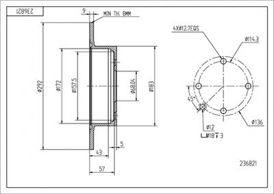 HART 236 821 EAN: 5903175104168.