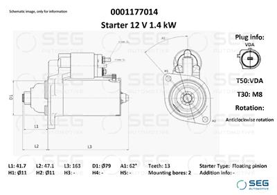 SEG Automotive 0001177014