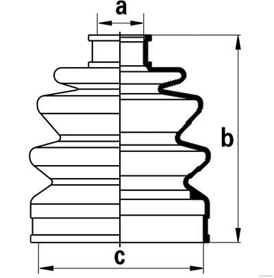HERTH+BUSS JAKOPART J2860504 EAN: 4029416163693.