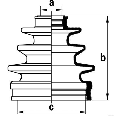 HERTH+BUSS JAKOPART J2862000 EAN: 4029416042295.