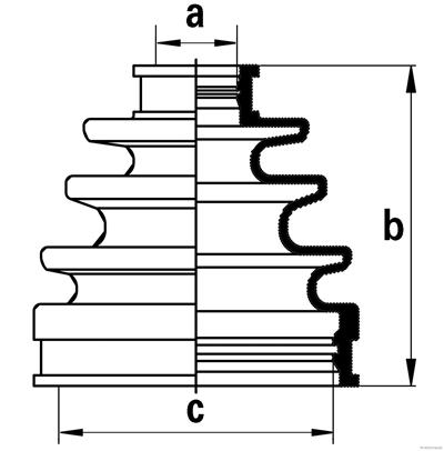 HERTH+BUSS JAKOPART J2862001 EAN: 4029416042301.
