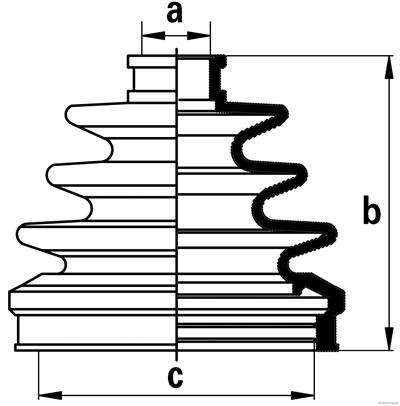 HERTH+BUSS JAKOPART J2864014 EAN: 4029416042493.