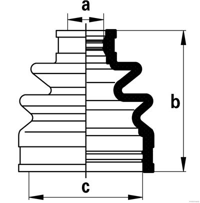 HERTH+BUSS JAKOPART J2867014 EAN: 4029416165697.