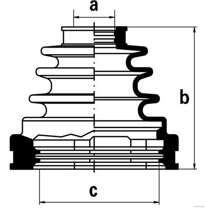 HERTH+BUSS JAKOPART J2882006 EAN: 4029416042851.