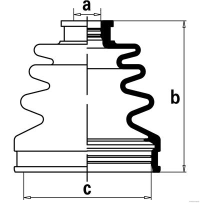 HERTH+BUSS JAKOPART J2883015 EAN: 4029416166182.