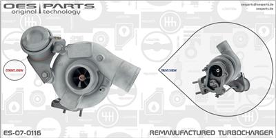 OES PARTS ES-07-0116 EAN: 5902276127014.