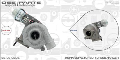 OES PARTS ES-07-0206 EAN: 5902276127915.