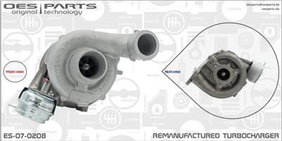 OES PARTS ES-07-0208 EAN: 5902276127939.