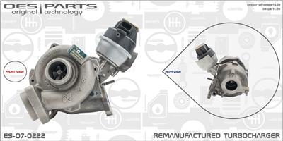 OES PARTS ES-07-0222 EAN: 5902276128073.
