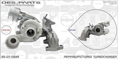 OES PARTS ES-07-0249 EAN: 5902276128349.