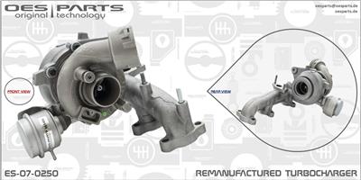 OES PARTS ES-07-0250 EAN: 5902276128356.