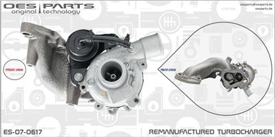 OES PARTS ES-07-0617 EAN: 5902276136474.