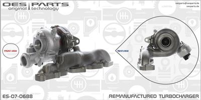 OES PARTS ES-07-0688 EAN: 5902276146282.