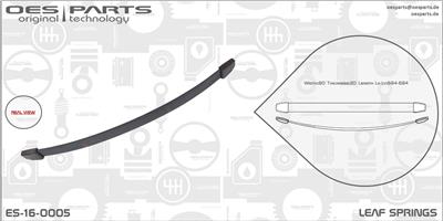 OES PARTS ES-16-0005 EAN: 5902276133176.