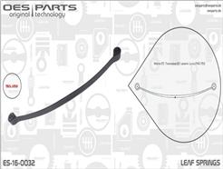 OES PARTS ES-16-0032