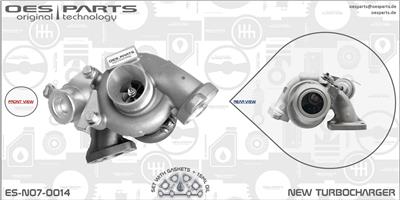 OES PARTS ES-N07-0014 EAN: 5902276133848.