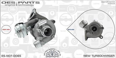 OES PARTS ES-N07-0065 EAN: 5902276134111.