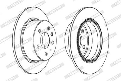 FERODO DDF003 Číslo výrobce: DDF003. EAN: 5016687100396.