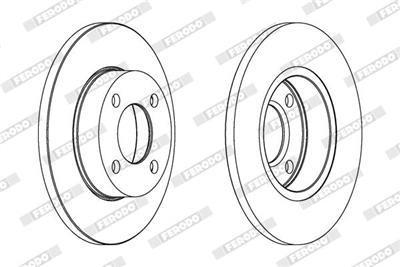 FERODO DDF048C Číslo výrobce: DDF048C. EAN: 4044197559435.