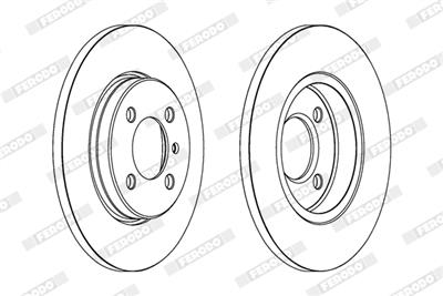 FERODO DDF062 Číslo výrobce: DDF062. EAN: 5016687106299.