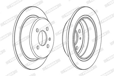 FERODO DDF093 Číslo výrobce: DDF093. EAN: 5016687109399.