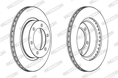 FERODO DDF1008 Číslo výrobce: DDF1008. EAN: 5016687207590.