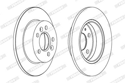 FERODO DDF1056 Číslo výrobce: DDF1056. EAN: 5016687212396.