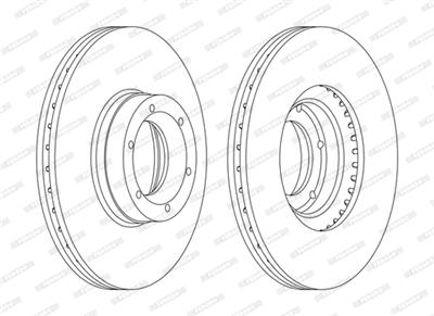 FERODO DDF1067C Číslo výrobce: DDF1067C. EAN: 4044197846016.
