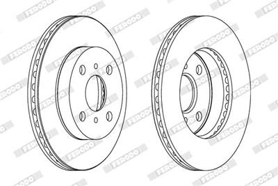 FERODO DDF1084C Číslo výrobce: DDF1084C. EAN: 4044197845071.