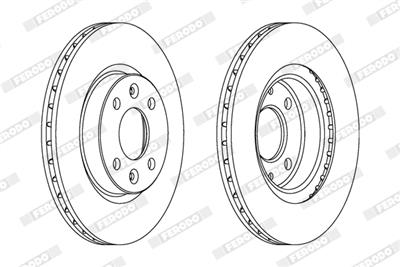FERODO DDF1096C Číslo výrobce: DDF1096C. EAN: 4044197559695.