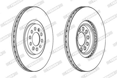 FERODO DDF1118C Číslo výrobce: DDF1118C. EAN: 4044197845248.