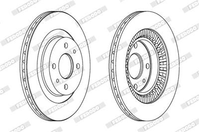 FERODO DDF1147 Číslo výrobce: DDF1147. EAN: 5016687307993.