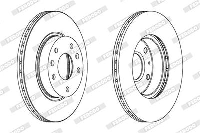 FERODO DDF1151C Číslo výrobce: DDF1151C. EAN: 4044197845125.
