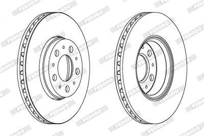 FERODO DDF1163C Číslo výrobce: DDF1163C. EAN: 4044197845293.