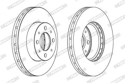 FERODO DDF1179C Číslo výrobce: DDF1179C. EAN: 4044197845736.