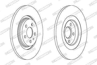 FERODO DDF1181C Číslo výrobce: DDF1181C. EAN: 4044197845859.