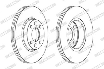 FERODO DDF1201 Číslo výrobce: DDF1201. EAN: 5016687312898.