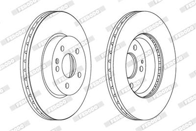FERODO DDF1203C Číslo výrobce: DDF1203C. EAN: 4044197559947.