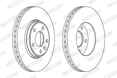 FERODO DDF1204C-1 Číslo výrobce: DDF1204. EAN: 4044197571307.