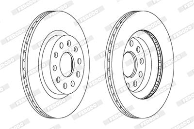 FERODO DDF1223 Číslo výrobce: DDF1223. EAN: 4044197266050.